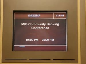 MIB Community Banking Conference at the Ameristar Casino