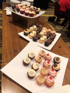cupcakes at conference